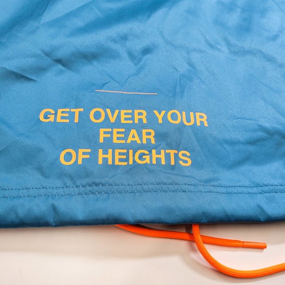 Nike Air Woven Lined Jacket Men's Water Repellant Coat Blue DD6442-476 - Picture 5 of 9